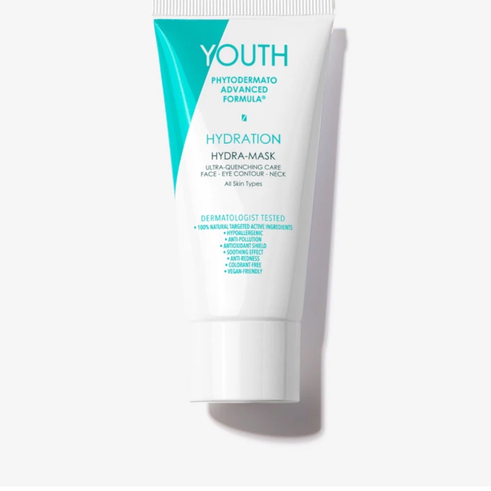 Youth Hydration HYDRA MASK Ultra Quenching Care Face Eye Contour Neck  1.8 oz